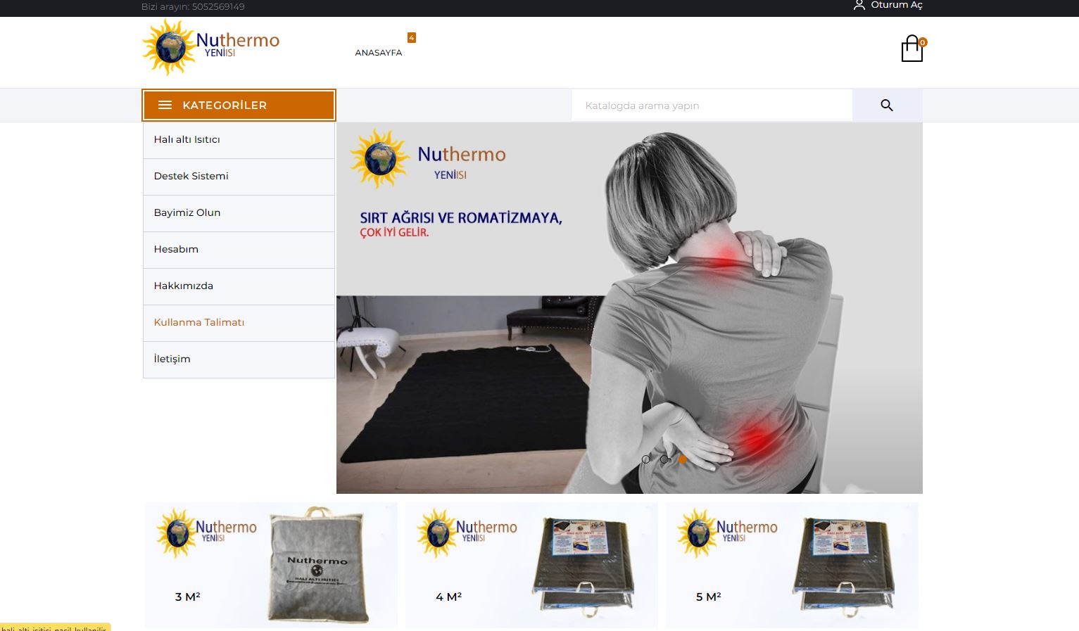 nuthhermo.com e-ticaret sitesi